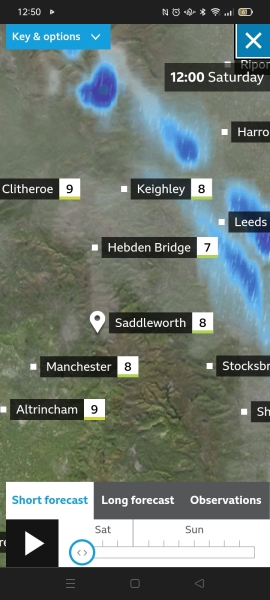 Anyone driven over the M62 between Leeds and Manchester in the past hour or 2?