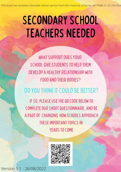 Secondary school teachers study