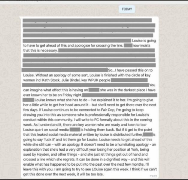 Here we go again! Brighton Police want to interview KJK about a hate crime.