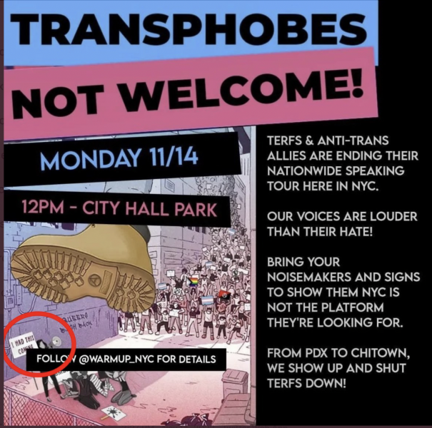 New York - Let Women Speak tour - violent attacks, arrests