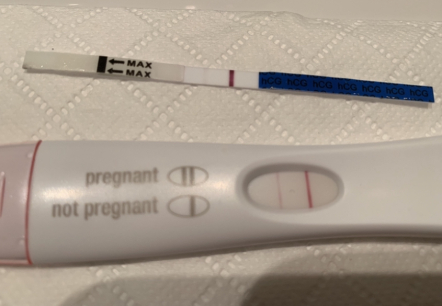 Faint line 12DPO? Chemical?