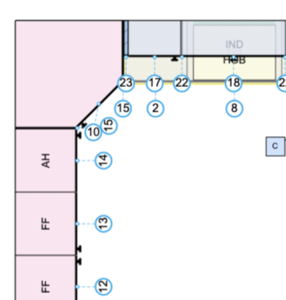 Corner kitchen cupboard