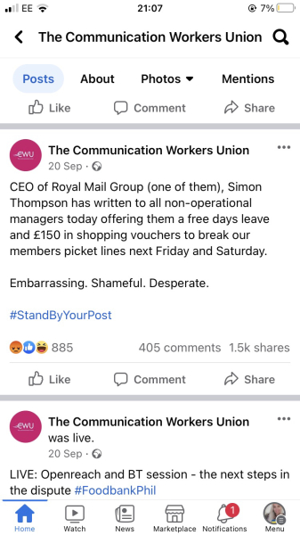 To think Royal Mail workers should not be striking