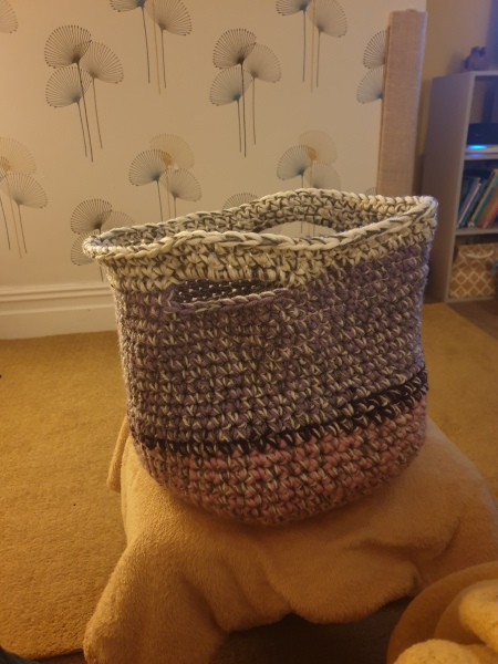 It's Crochet,  Knit & Natter 9: So Many Projects, So Little Time. (Oh well - I almost made it rhyme!)