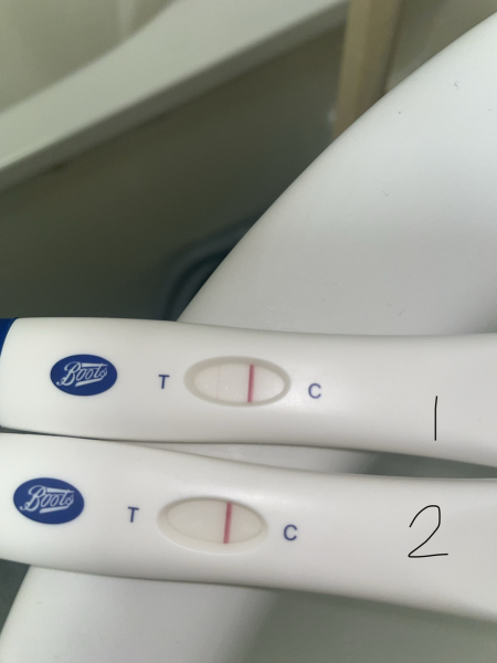 TTC faint line on test is it positive?