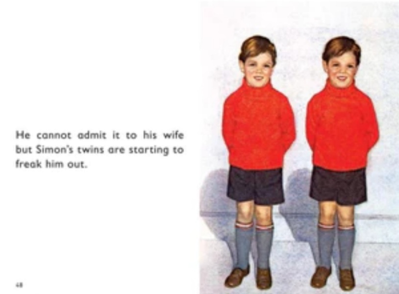 What are your imaginary twin boys called?