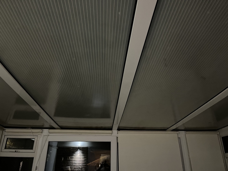 Sagging and leaking conservatory roof?