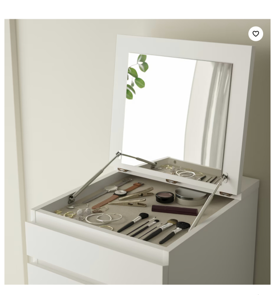 To ask you to show me your Dressing table