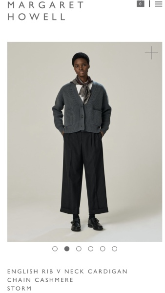 Charcoal grey cardigan