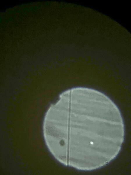 Is this what the shiny object is by the moon right now ?