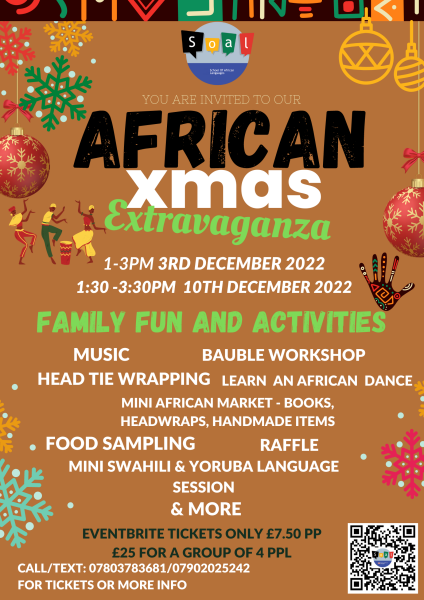 African inspired Xmas Extravaganza