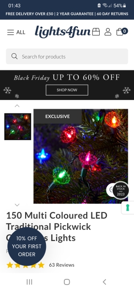 Christmas/Fairy lights with that old fashioned twinkle and glow?