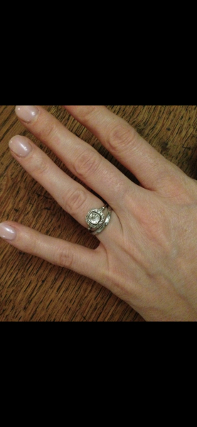 Show me your engagement and wedding ring please!