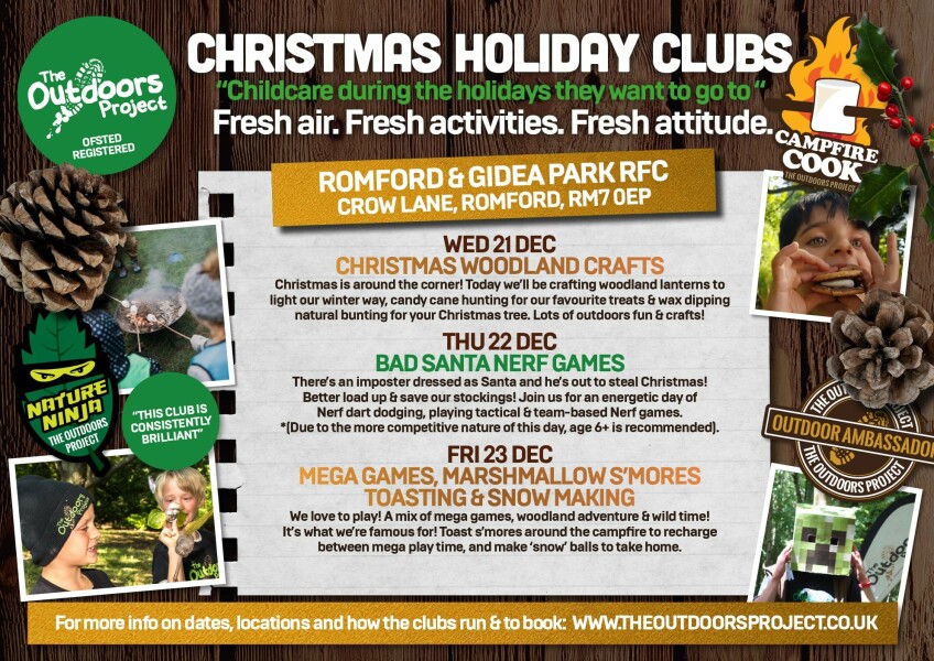 Outdoor activities for children in and around Havering!