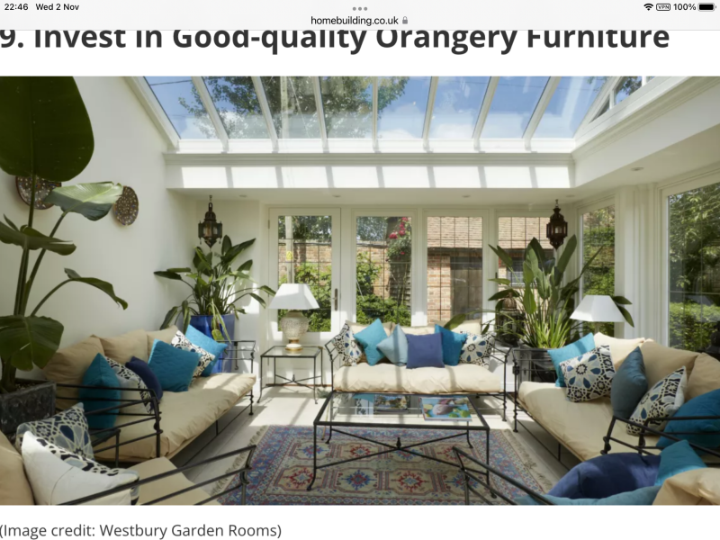 If you have an orangery...