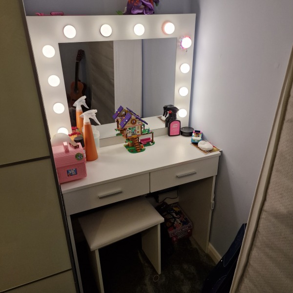 To ask you to show me your Dressing table