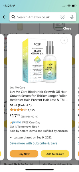 Help losing my lovely hair 