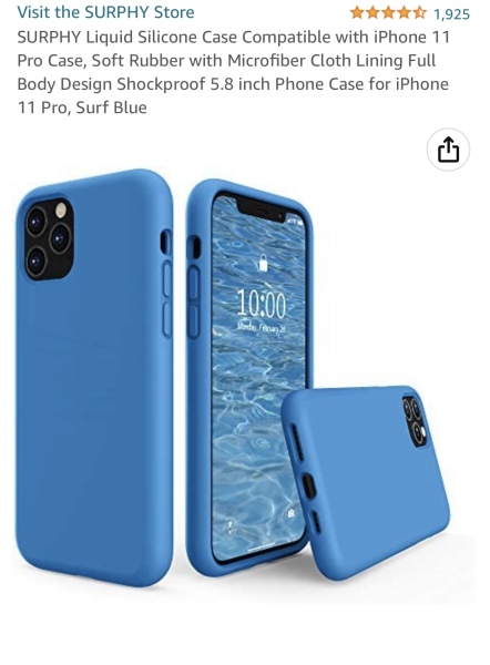 Good iPhone cases in case I drop it......