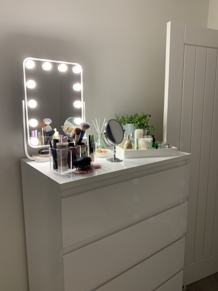To ask you to show me your Dressing table