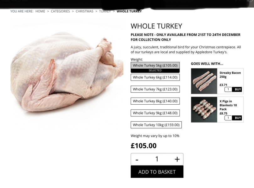 How much are you budgeting for your food shop this year? 