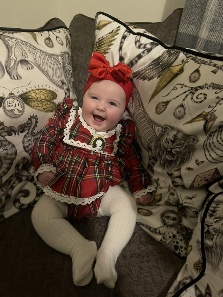 Mass on brain 4 month old baby