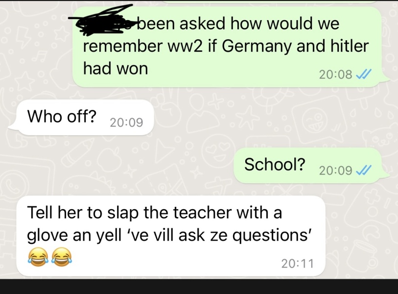 World war question 