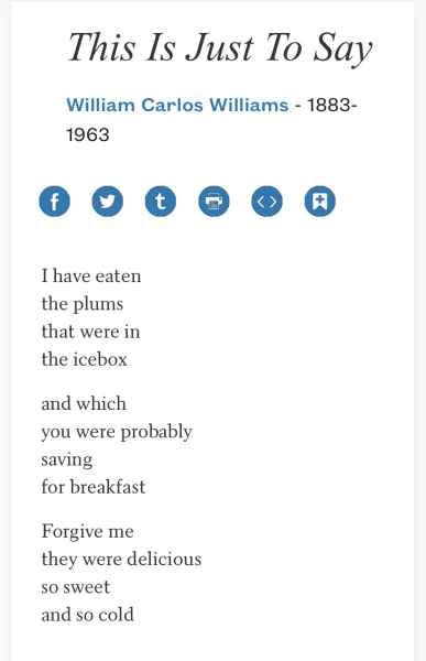 Poems that you love