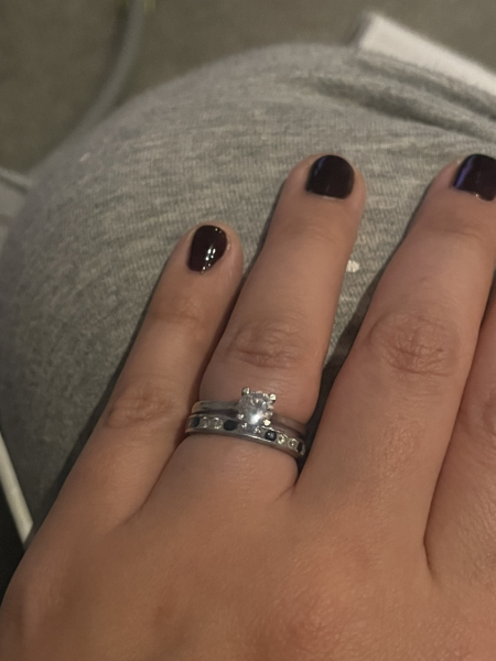 Show me your engagement and wedding ring please!