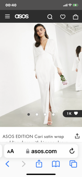 Please help me find a wedding dress