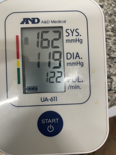 Could this be a blood clot? 