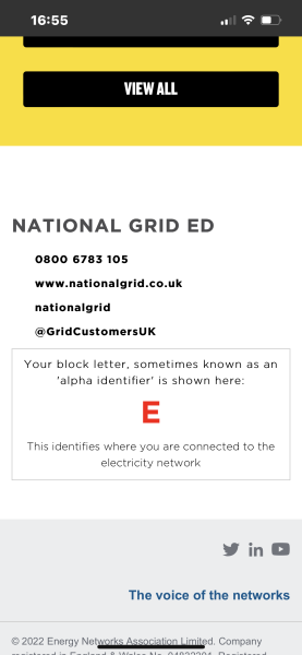 Really quite concerned about energy blackouts. 