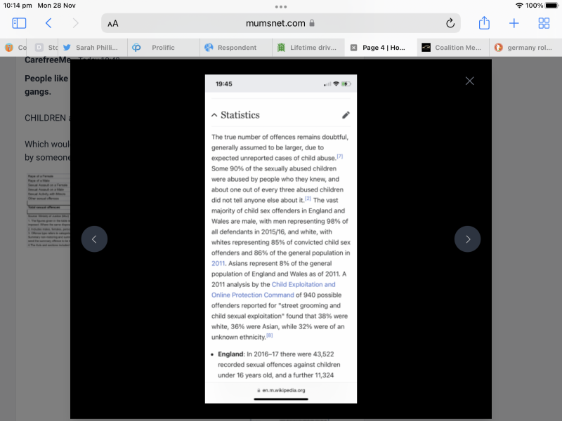 How do we discuss the reality of parts of the UK absorbing large numbers of men from other cultures