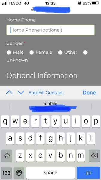 Another nonsensical registration question