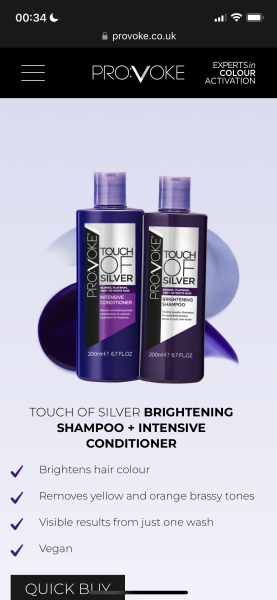Toner for blonde hair