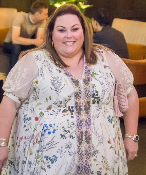 To think you can only be glamorous if you are slim?