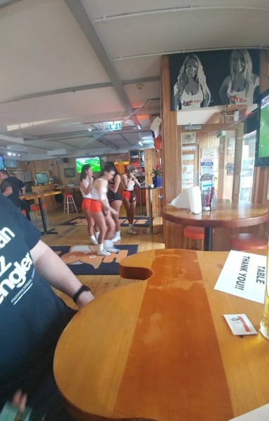 DH going to Hooters