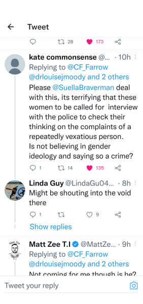 Here we go again! Brighton Police want to interview KJK about a hate crime.