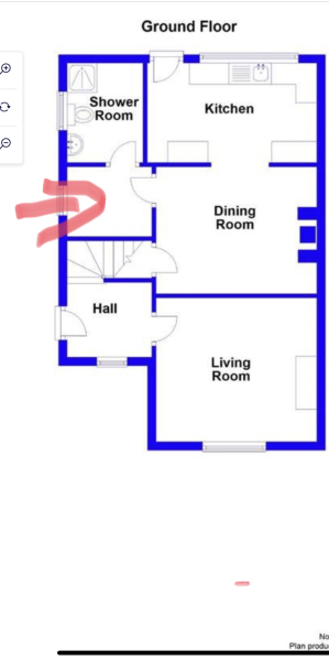 Rightmove - possibly the dodgiest landing access to bedroom doors I've ever seen..