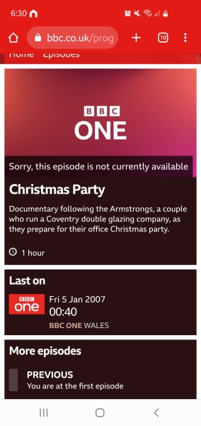Help me remember a TV show about work Xmas parties