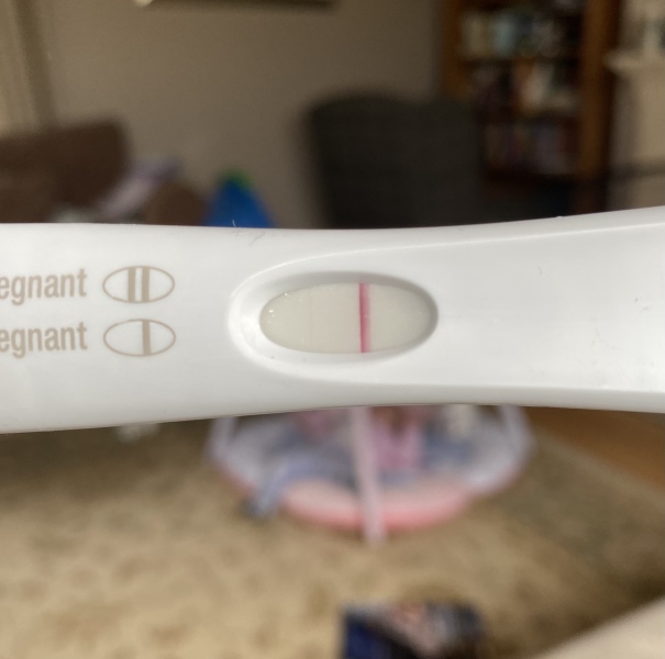 It took me 3 years to conceive DD, surely this isn’t isn’t the world’s faintest positive? 