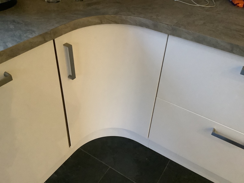 Corner kitchen cupboard