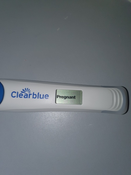 Faint positive 17 DPO