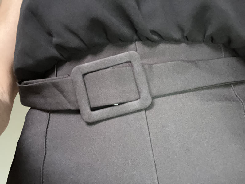 Jumpsuit - again! Pocket and belt issue