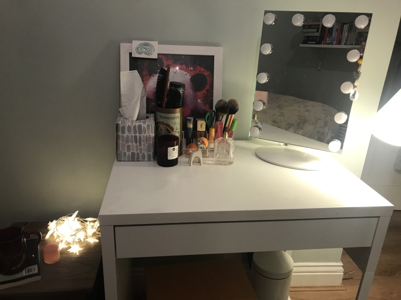 To ask you to show me your Dressing table