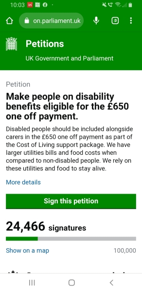 Please sign this petition to get extra money 