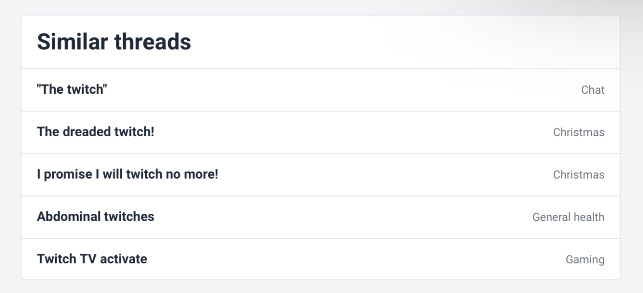 What is this ‘You might also like’ clutter?