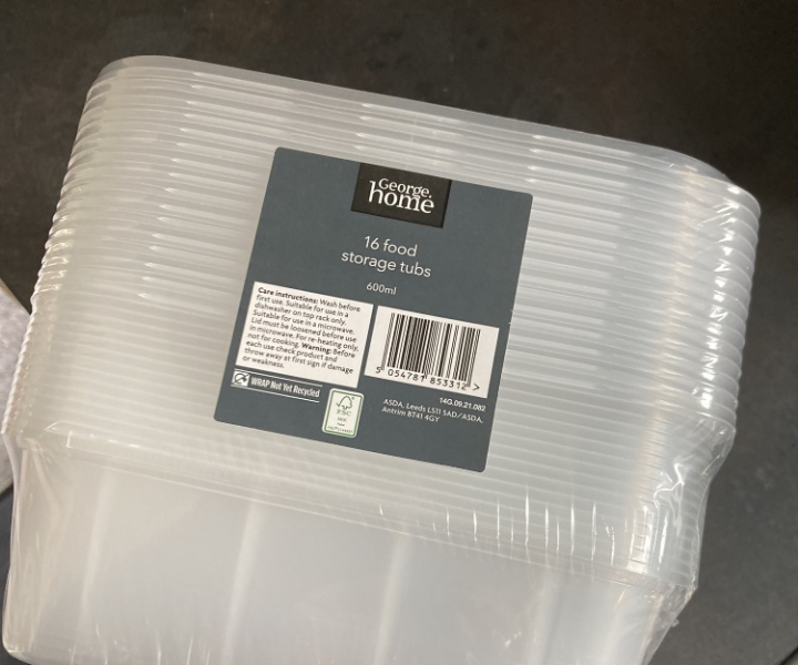 Plastic in food - mortified!