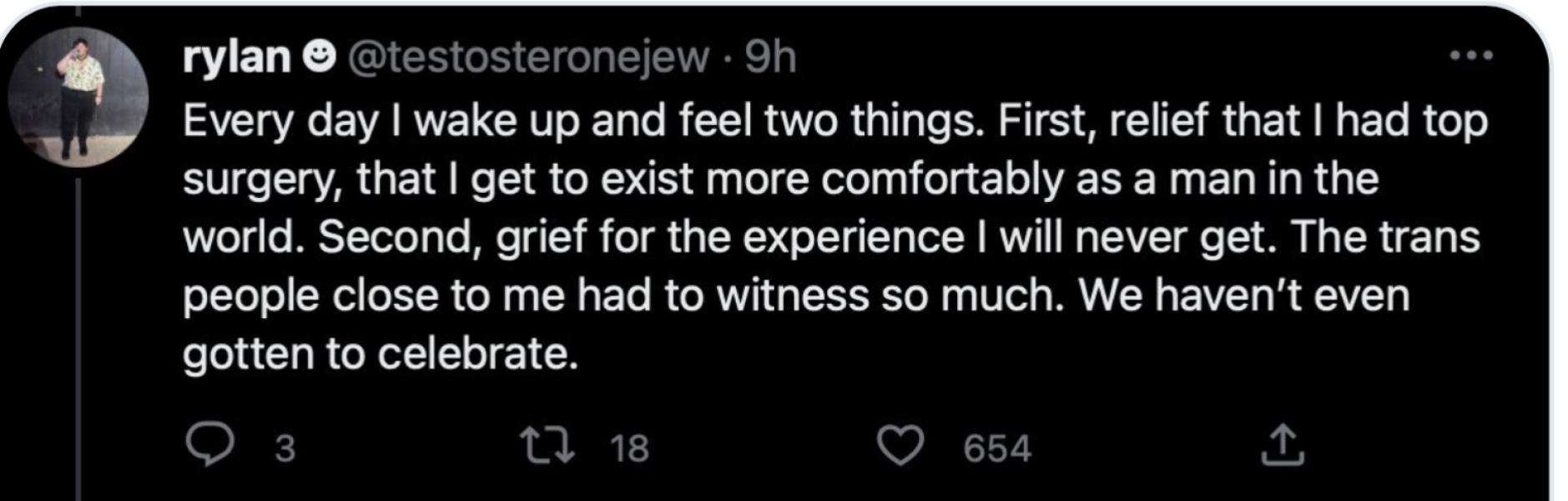 Very distressing account of aftermath of 'Yeet the teets' surgeon's work