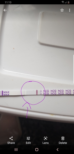 Can anyone else see a very faint line???