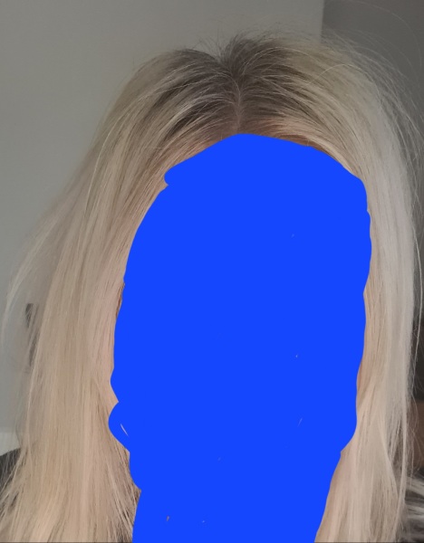 To dye my own blonde hair?